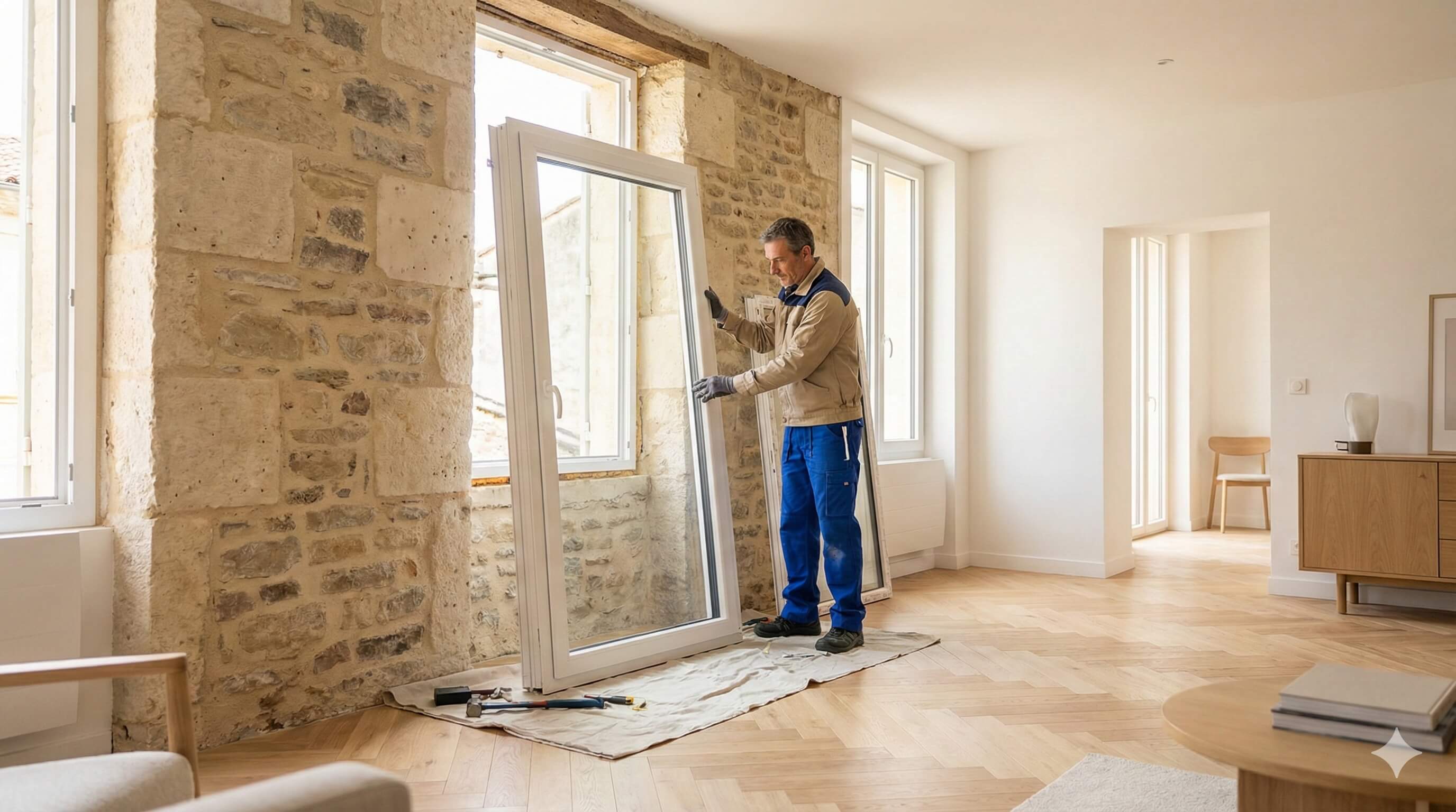 Pose de fenêtres double vitrage Montpellier